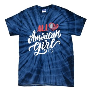 All American Girl | 4th Of July Family Outfits Tie-Dye T-Shirt