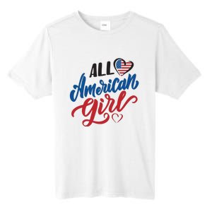 All American Girl | 4th Of July Family Outfits Tall Fusion ChromaSoft Performance T-Shirt