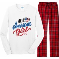 All American Girl | 4th Of July Family Outfits Long Sleeve Pajama Set