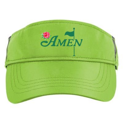 Amen Azalea Golf Masters Floral Golfing Enthusiast Design Adult Drive Performance Visor