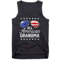 All American Grandma 4th of July Family Matching Sunglasses Tank Top