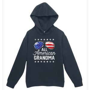 All American Grandma 4th of July Family Matching Sunglasses Urban Pullover Hoodie