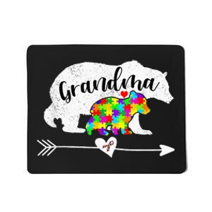 Autism Awareness Grandma Bear Support Autistic Adults Mousepad