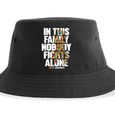 Autism Awareness Gift Family Support Mom Autism Awareness Cute Gift Sustainable Bucket Hat