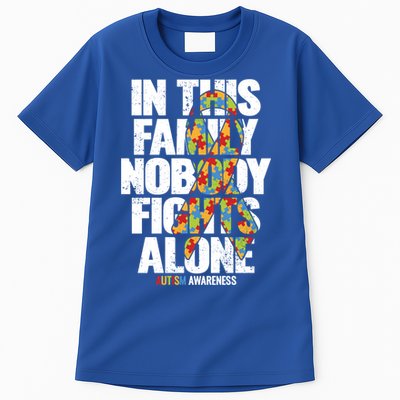 Autism Awareness Gift Family Support Mom Autism Awareness Cute Gift Tall T-Shirt