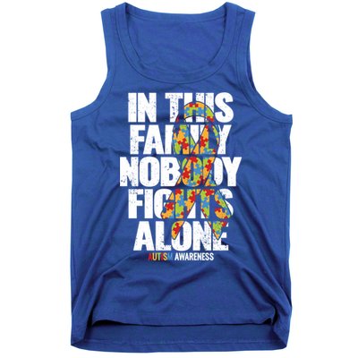 Autism Awareness Gift Family Support Mom Autism Awareness Cute Gift Tank Top