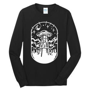 Alien Astronomy Get In Loser Ufo Alien Tall Long Sleeve T-Shirt