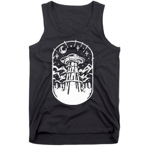 Alien Astronomy Get In Loser Ufo Alien Tank Top