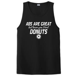 Abs Are Great But Have You Tried Donuts Funny Workout PosiCharge Competitor Tank