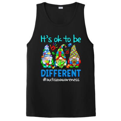 Autism Awareness Gnomes Its Ok To Be Different PosiCharge Competitor Tank