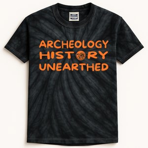 Archeologist Archeology Gift Kids Tie-Dye T-Shirt