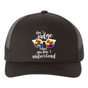 Autism Awareness Gift Design For Autistic Awareness Yupoong Adult 5-Panel Trucker Hat