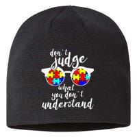 Autism Awareness Gift Design For Autistic Awareness Sustainable Beanie