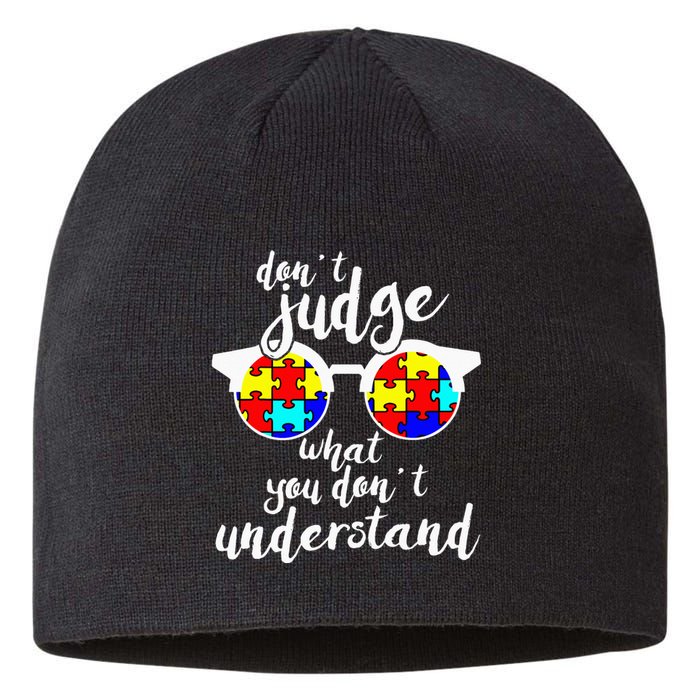 Autism Awareness Gift Design For Autistic Awareness Sustainable Beanie