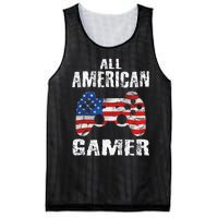 All American Gamer 4th Of July Video Games Mesh Reversible Basketball Jersey Tank