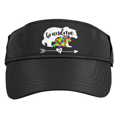 Autism Awareness Grandma Bear Support Autistic Adults Adult Drive Performance Visor