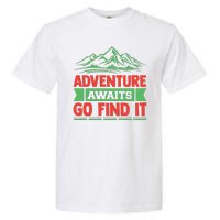 Adventure Awaits Go Find It Garment-Dyed Heavyweight T-Shirt