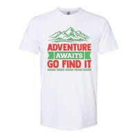 Adventure Awaits Go Find It Softstyle CVC T-Shirt