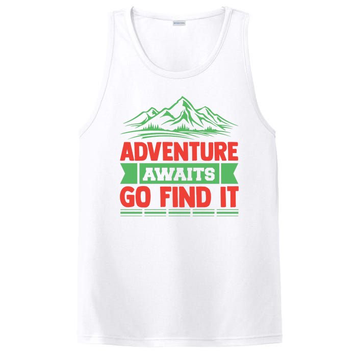 Adventure Awaits Go Find It PosiCharge Competitor Tank