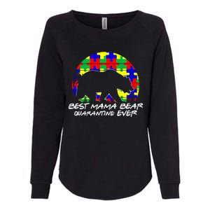 Autism Awareness Gift For Best Mama Bear Mom In Quarantine Gift Womens California Wash Sweatshirt