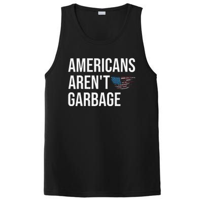 Americans ArenT Garbage Trump 2024 Garbage Trump Supporters PosiCharge Competitor Tank