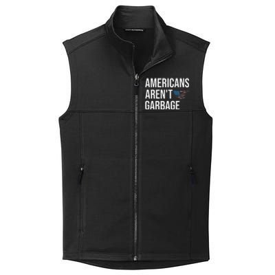 Americans ArenT Garbage Trump 2024 Garbage Trump Supporters Collective Smooth Fleece Vest