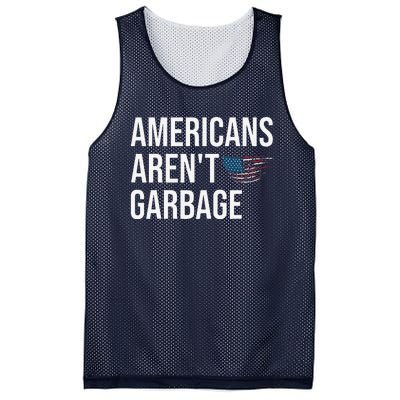 Americans ArenT Garbage Trump 2024 Garbage Trump Supporters Mesh Reversible Basketball Jersey Tank