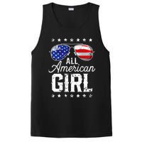 All American Girl 4th Of July Family Matching Sunglasses PosiCharge Competitor Tank