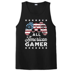 All American Gamer 4Th Of July Game Controller PosiCharge Competitor Tank