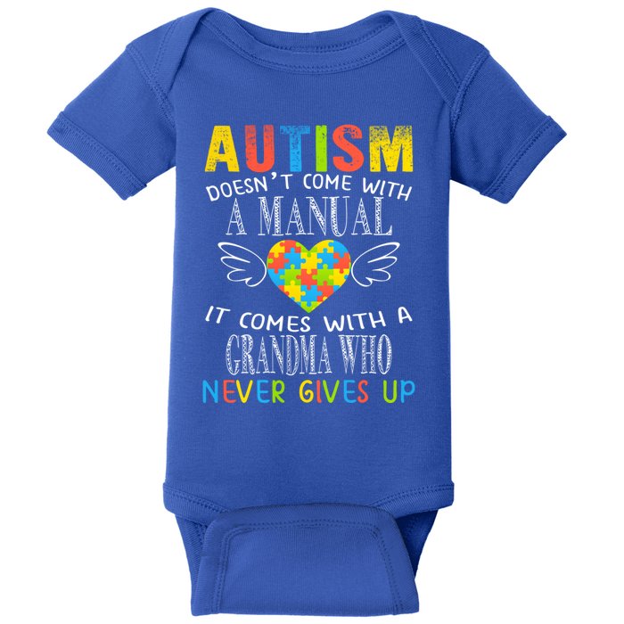 Autism Awareness Gift Utism Grandma Gift Baby Bodysuit