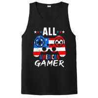 All American Gamer 4Th Of July Gaming Lovers Patriotic PosiCharge Competitor Tank