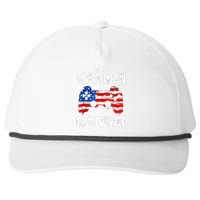 All American Gamer 4Th Of July Video Games Snapback Five-Panel Rope Hat