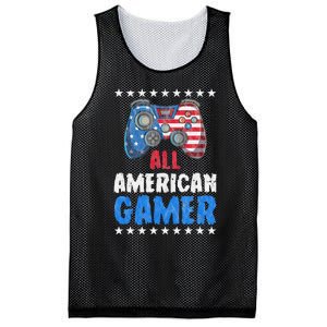 All American Gamer Shirts Patriotic Video Games Mesh Reversible Basketball Jersey Tank