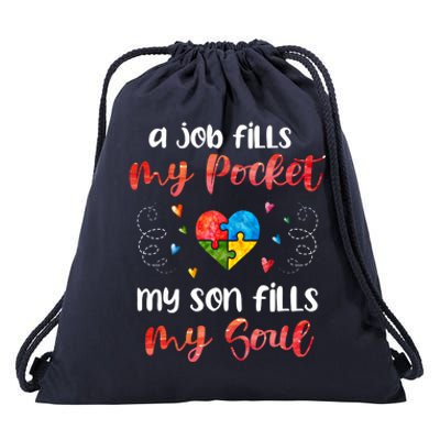 Autism Awareness Gift Mother Autistic Support Gift Drawstring Bag