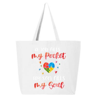 Autism Awareness Gift Mother Autistic Support Gift 25L Jumbo Tote