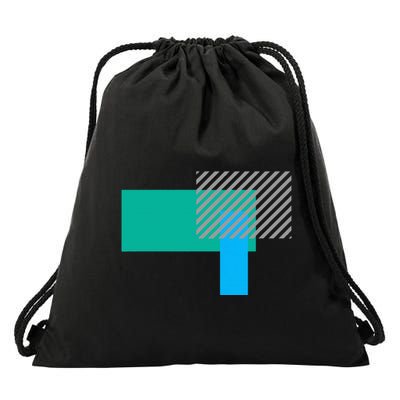 Abstract Art Geometric Art Graphic Design Design Art Drawstring Bag