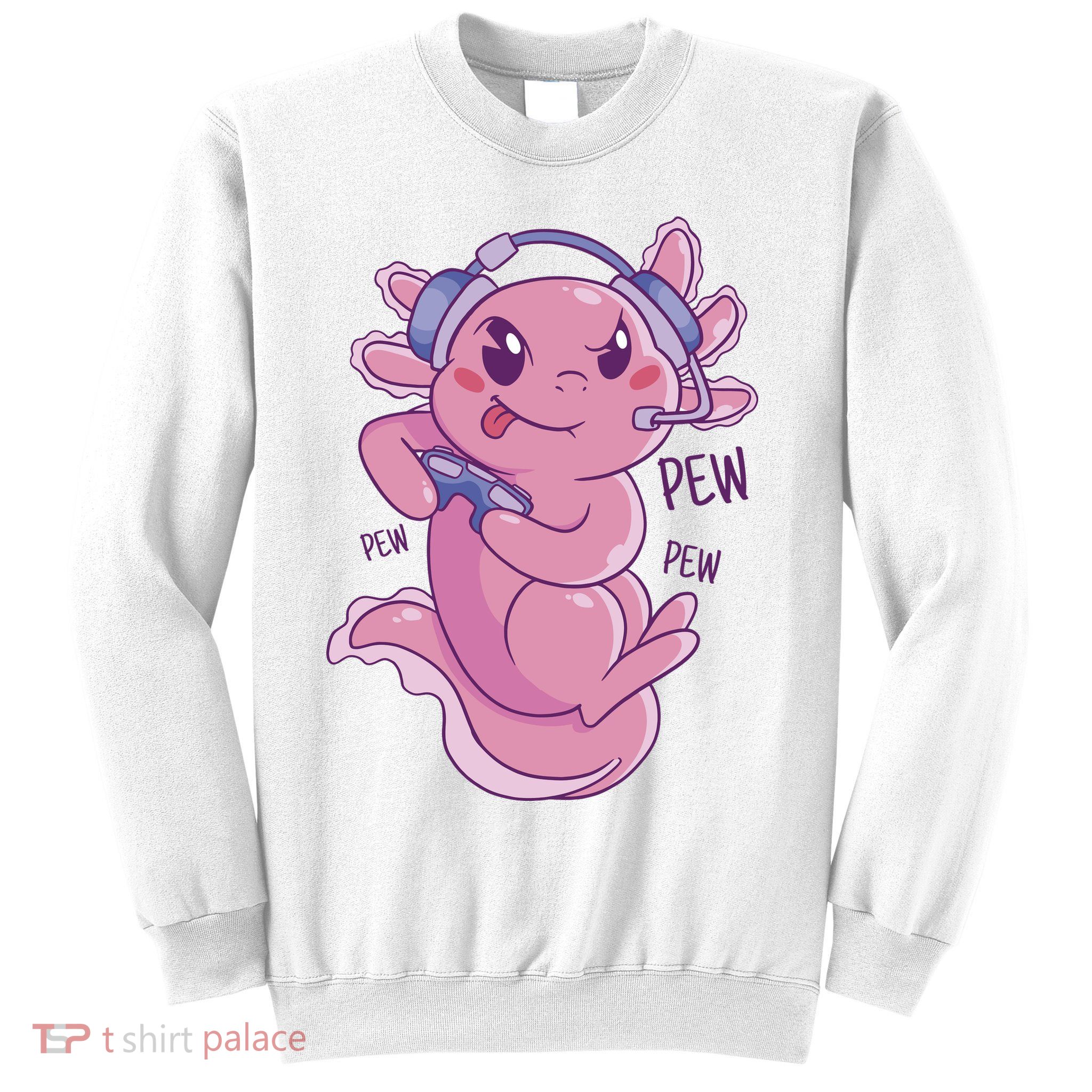 Axolotl Animal Gamer Cute Sweatshirt