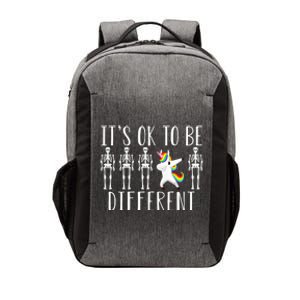 Autism Awareness Gift Its Ok To Be Different Unicorn Autism Gift Vector Backpack