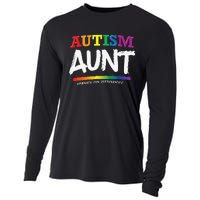 Autism Awareness Gift For Aunt, Autistic Support Idea Cooling Performance Long Sleeve Crew