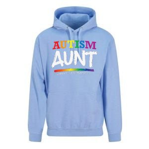 Autism Awareness Gift For Aunt, Autistic Support Idea Unisex Surf Hoodie