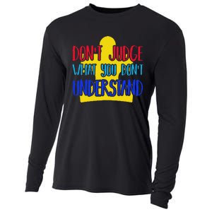 Autism Awareness Gift For Autistic Awareness Families Cooling Performance Long Sleeve Crew