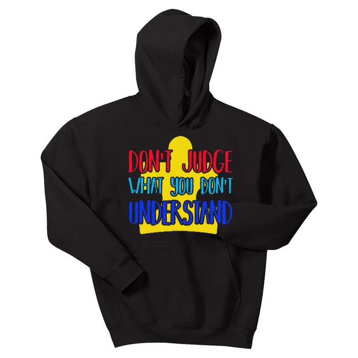 Autism Awareness Gift For Autistic Awareness Families Kids Hoodie