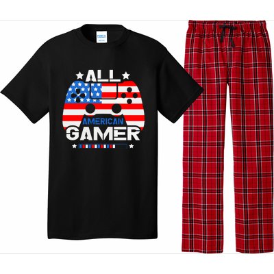 All American Gamer 4th Of July Boy Pajama Set