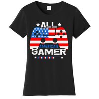 All American Gamer 4th Of July Boy Women's T-Shirt