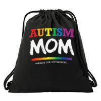 Autism Awareness Gift For Mom, Mommy, Women's Graphic Drawstring Bag