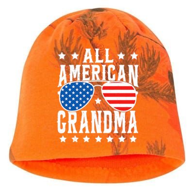 All American Grandma 4th Of July Patriotic Usa Sunglasses Kati - Camo Knit Beanie