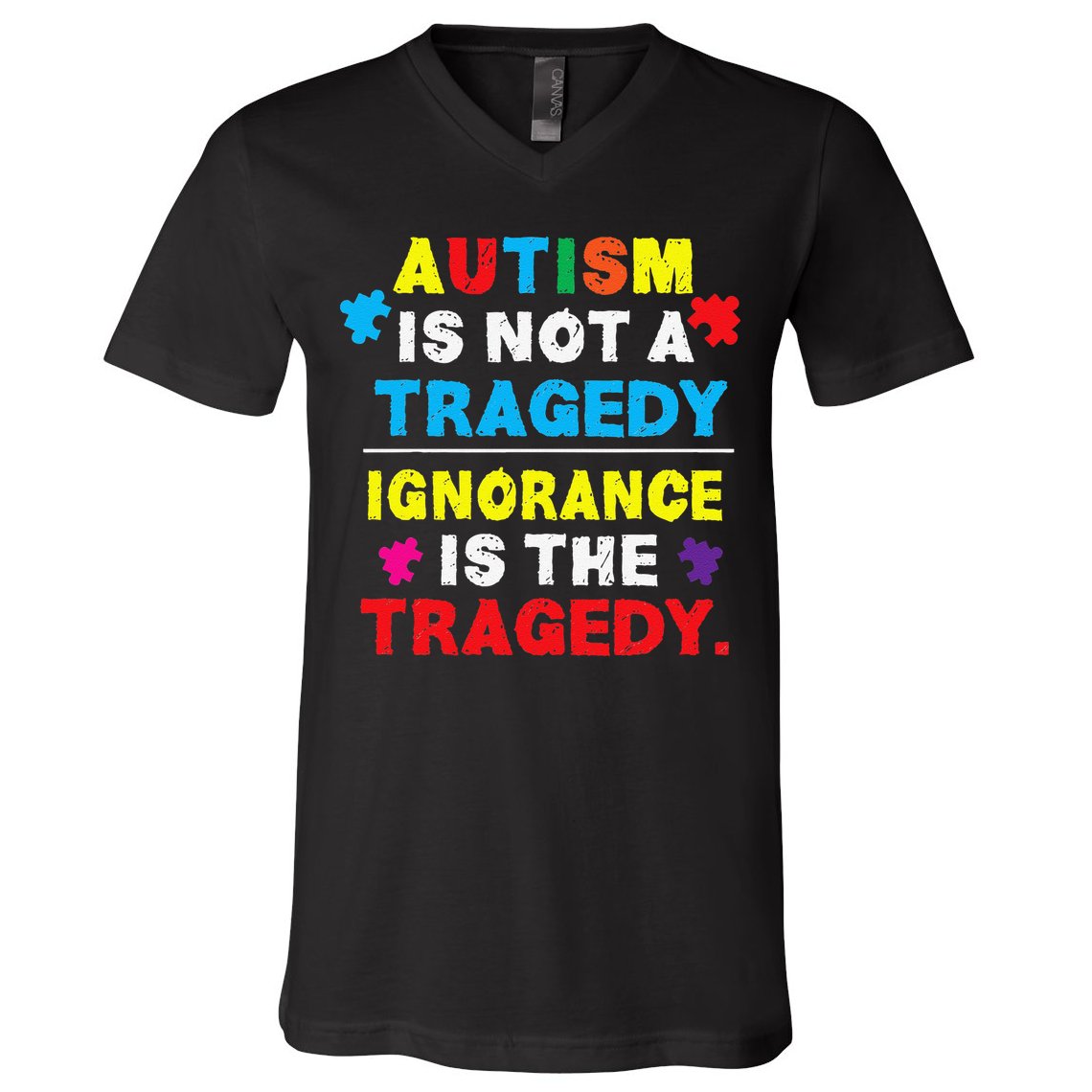 Autism Awareness Gift Fors Mom And Autism V-Neck T-Shirt