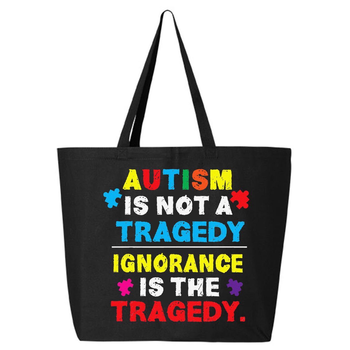 Autism Awareness Gift Fors Mom And Autism 25L Jumbo Tote