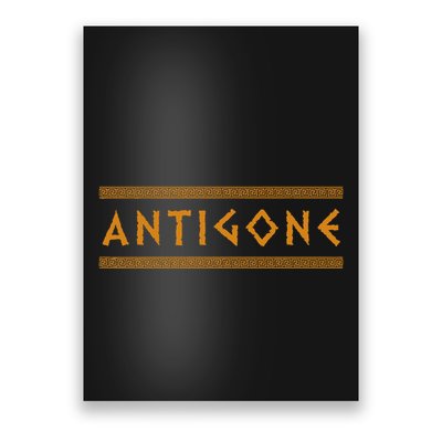 Antigone Ancient Greek Mythology Poster