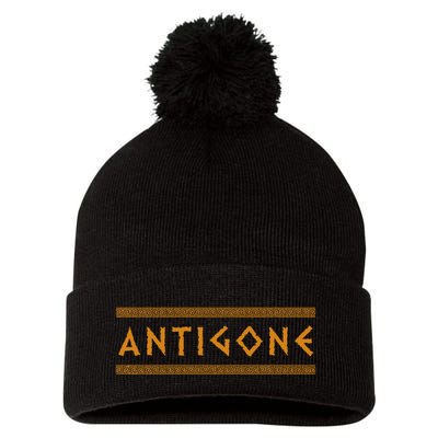 Antigone Ancient Greek Mythology Pom Pom 12in Knit Beanie